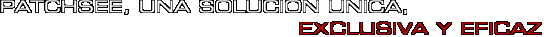 PatchSee, una solcion unica exclusiva y eficaz