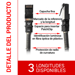 8 longitudes disponibles DirectPatch