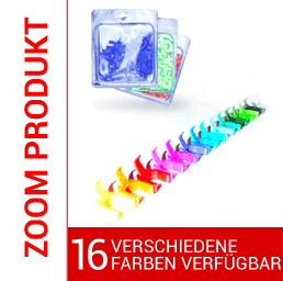 PatchClip, 16 verschiedene farben verfügbar