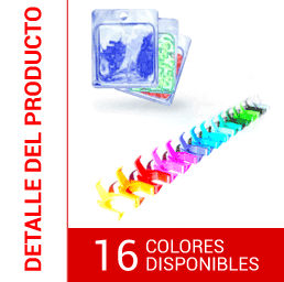 16 colores disponibles PatchClip